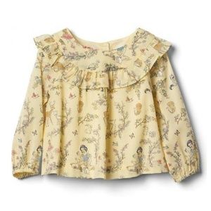 Baby gap snow white top